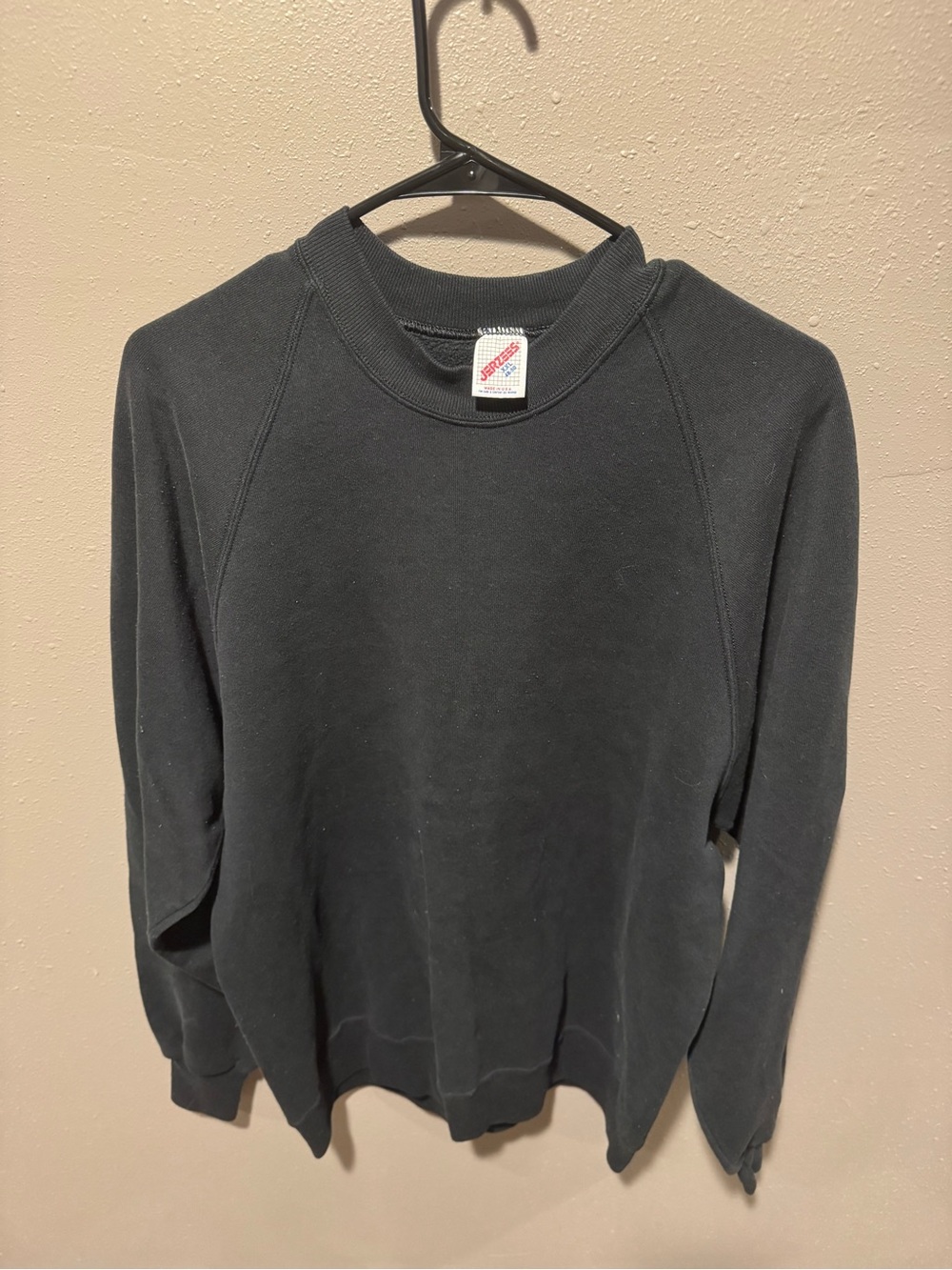 Vintage Men’s Jerzees Made In USA Blank Crewneck
